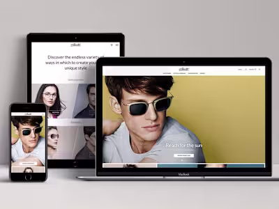 Silhouette Ecommerce Website