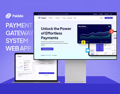 Paiddo - SaaS Payment Gateway Platform