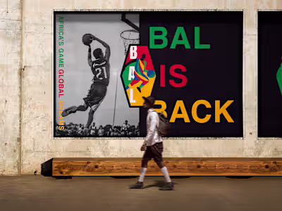 Basketball African League - Logo Design