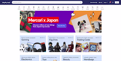 Mercari Marketplace | React | Next.js | AI Integration 