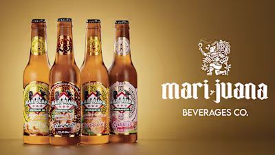 Mari y Juana® Beverages Co. CGI