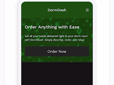 DormDash [web development]