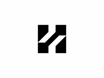 Letter H, Hub Logo Concept // For SALE