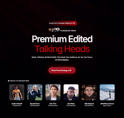 Redesigned Tom Jullien’s website 