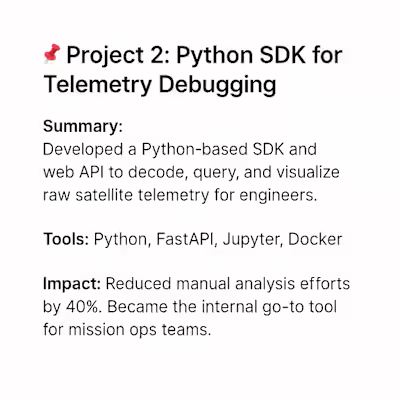 Python SDK for Telemetry Debugging