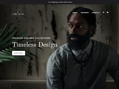 Chronos Watches Mockup