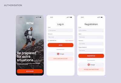 Working on redesign mobile app for emergency situations in t...