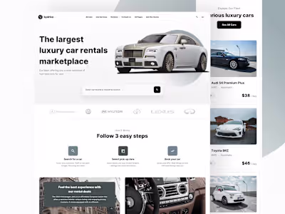 ByDrive Car Rental and Dealership Template