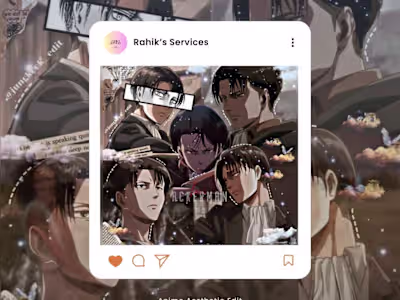 Anime | Photo Editing