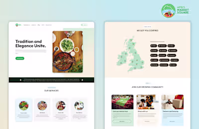 Afro Marketsquare Website Design