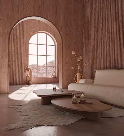 Arches - Japandi Interior Design