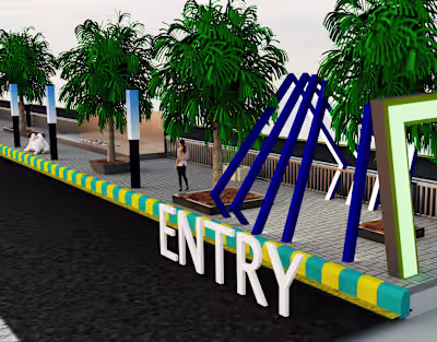 Interactive Sidewalk Design