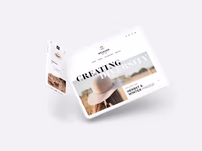 Website / Onlineshop – Wegener 1817