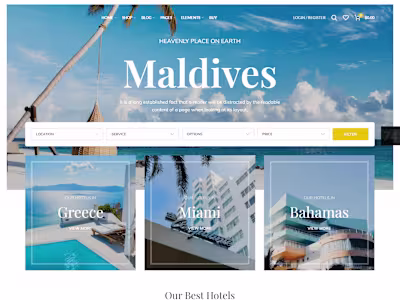 Travel Agency Website