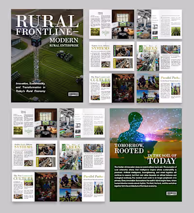 A missed opportunity to pitch for a magazine design gig earl...