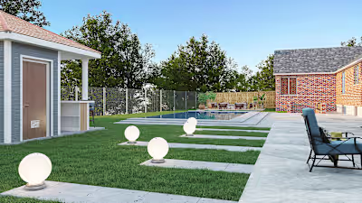 Create Landscape design Rendering
