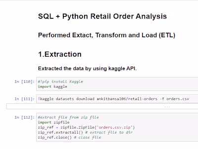 Retail Order Analysis in SQL+Python