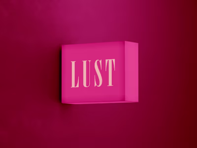 LUST Brand Identity and E-commerce Website Design