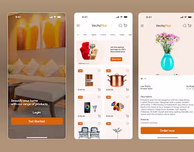 Home Décor Shopping App