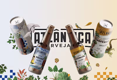 ATLANTICA CERVEJAIRA - CPG Branding