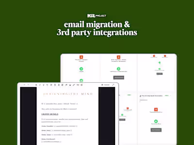 Email Migration and Integration for DTM