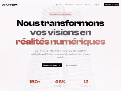 ArchiBIM Web Platform Development