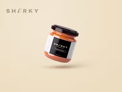 Sharky Logo and Brand Design