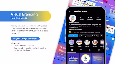 Graphic Design Project Paradigm Event