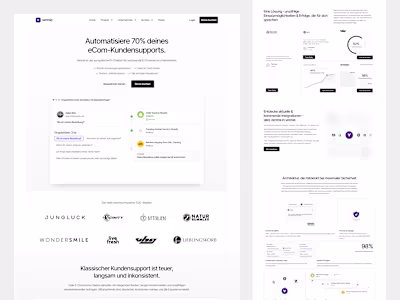Vennie AI-Powered eCommerce Support Platform Design