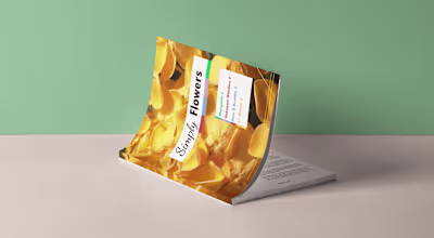 Simply Flowers Newsletter :: Behance