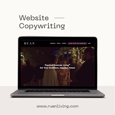 Project Type: Marketing & Brand Strategy + Website Copywriti...