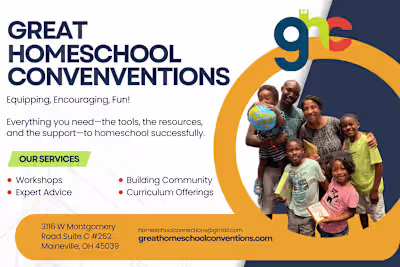 Great Homeschool Conventions Display Ad