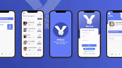 WeCare | UI Design