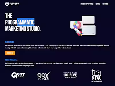 Cumulus Atlanta - Website Redesign