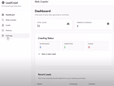 Replit built crawler