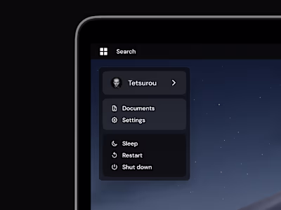 Windows Concept - Dark