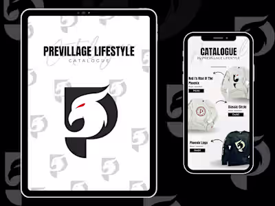 Streetwear Brand Catalog Design