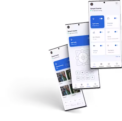 Smart Home App UI/UX design