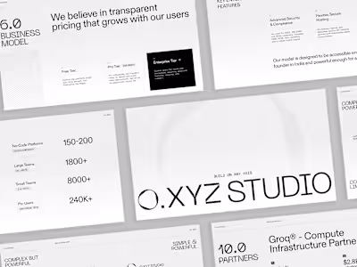 Minimalist Figma Pitch Deck | Investor-Ready | Modern Design