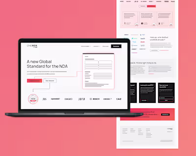 Website design and build for B2B SAAS Company
