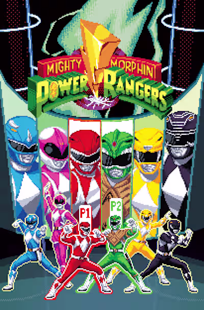 Power Rangers Pixel Art Covers :: Behance