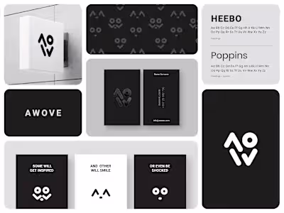 Awove - Branding a Creative Agency 