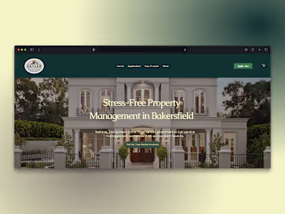 Property Management Website