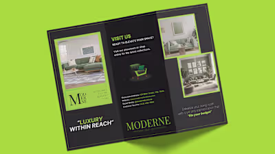 Brochure & Flyer Design