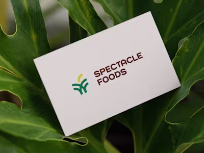Spectacle Foods Logo design