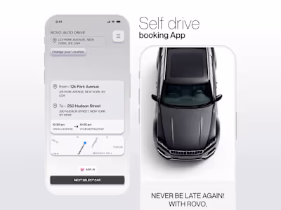 Ai rovo uber ride booking app