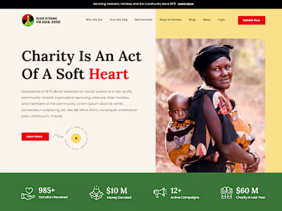 Webflow Website Design, Development and Animation
