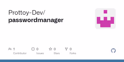 Password Manager Tool