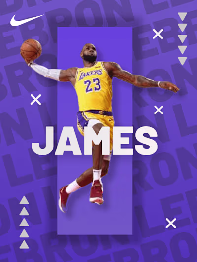 Lebron James Poster
