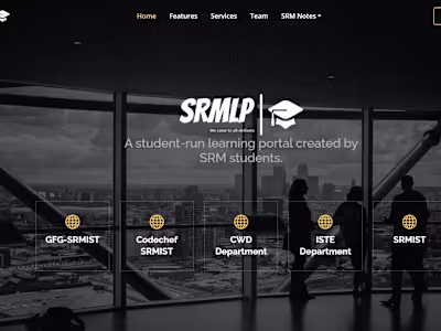 SRM Learning Platform